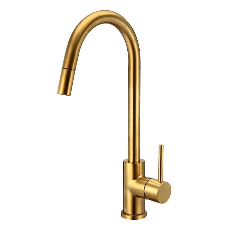 Adora Imperia Flex   Kv  Armatur   Udtræk  Gold Brushed
