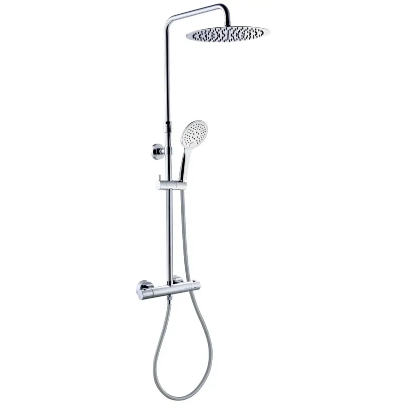 Adora Infigo  -300 Term Bruser Sæt  Brus ø300 120mm 3sp  Krom