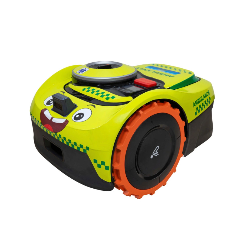 Ambulance Skinds Folie Til Segway Navimow I105e  I108e  I206 Awd  I208 Awd  I210 Awd