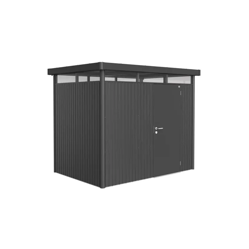 Biohort Highline H2 Enk  Dør Mørkegrå Metallic Redskabsrum