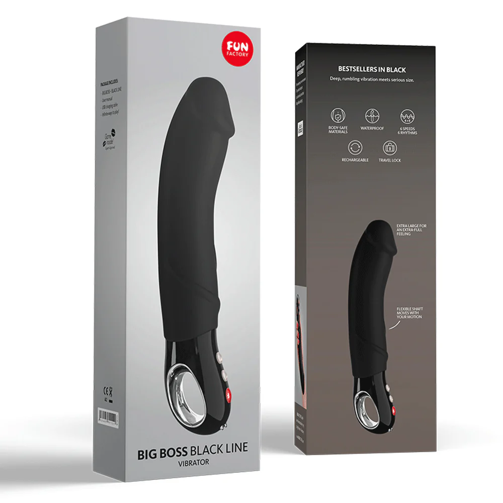 Big Boss Black Line Vibrator