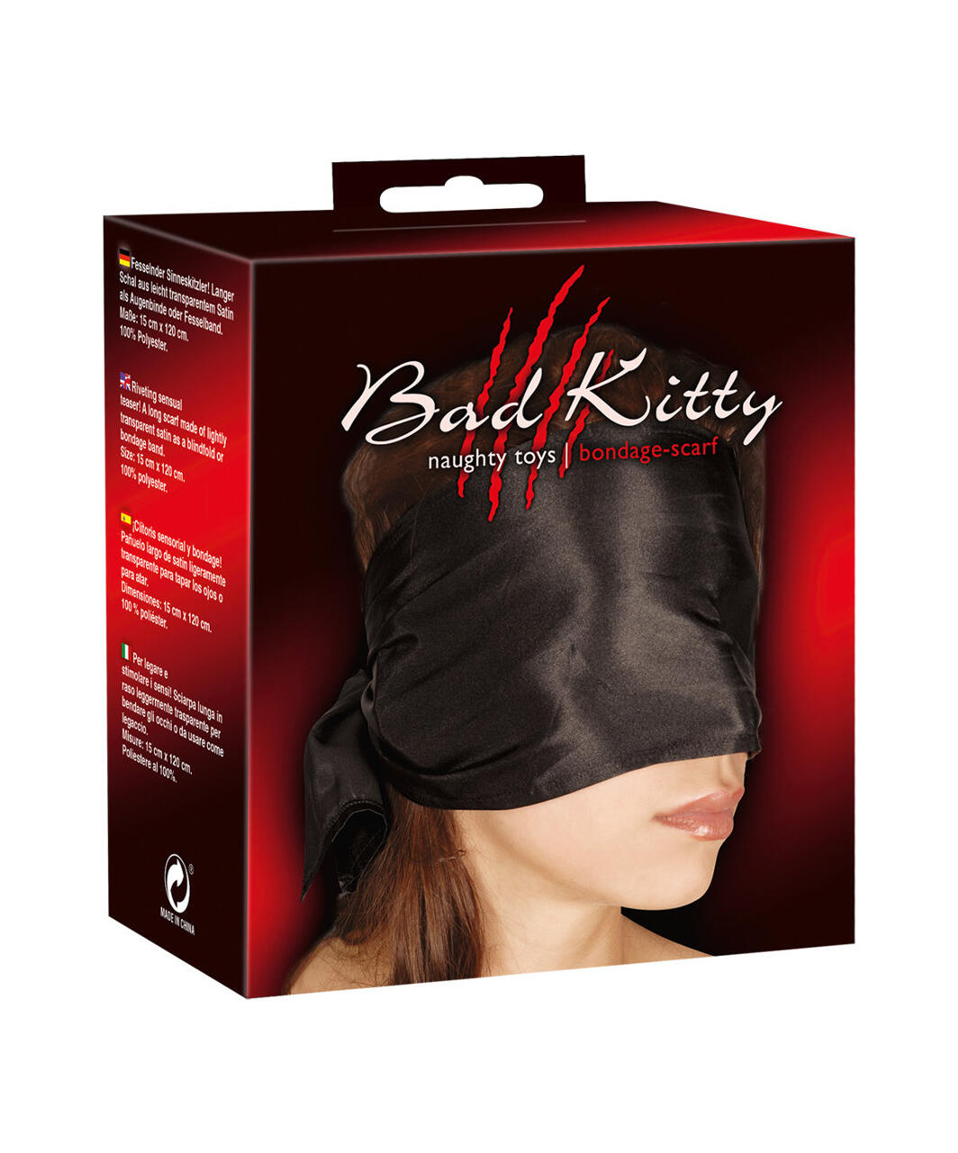 Bad Kitty Naughty Toys Bondage Scarf
