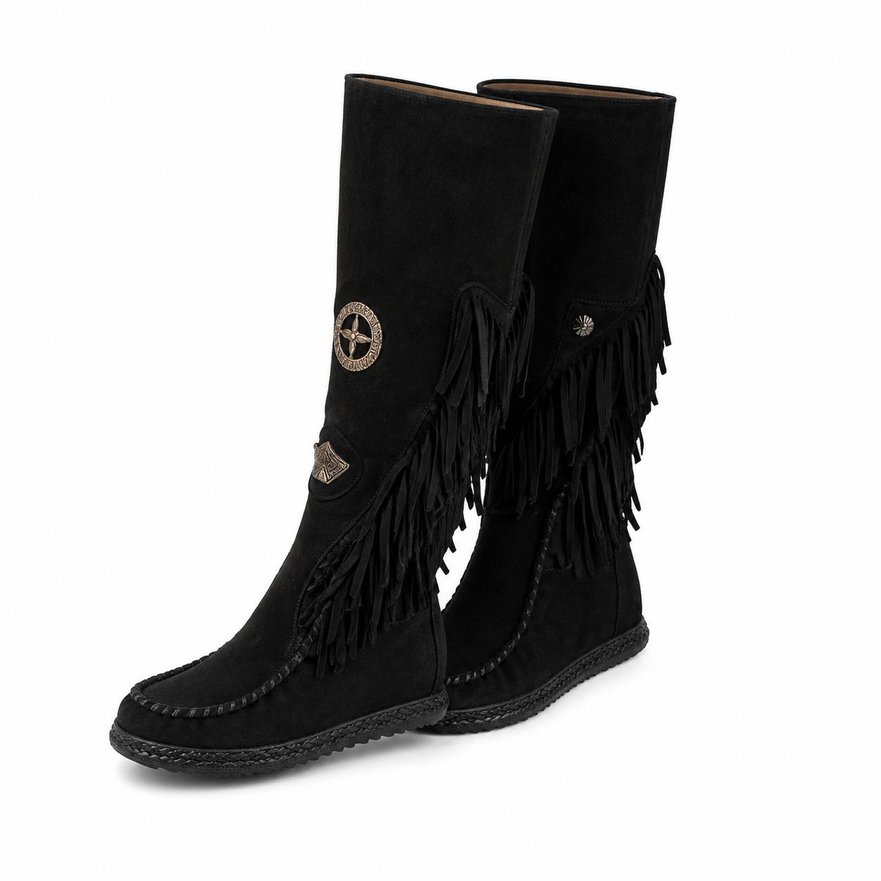 Boho Fringe Tall Boot 41