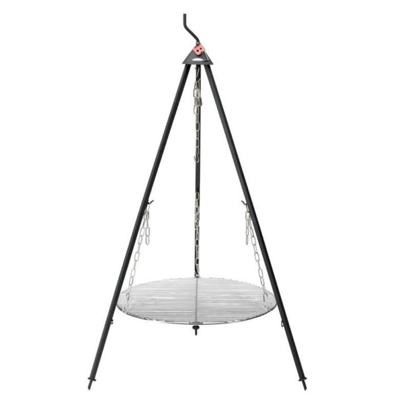 Bon-fire Basissæt Inkl :  -ben 140 Cm  Grillrist ø60 Cm Kæder 50 Cm