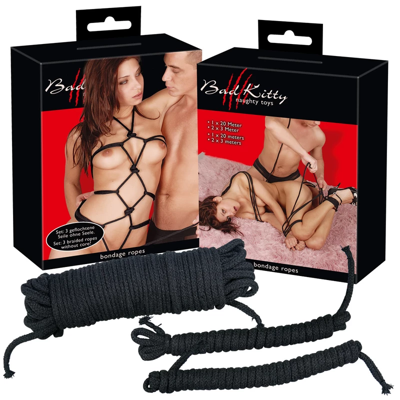 Bad Kitty Naughty Toys Bondage Ropes
