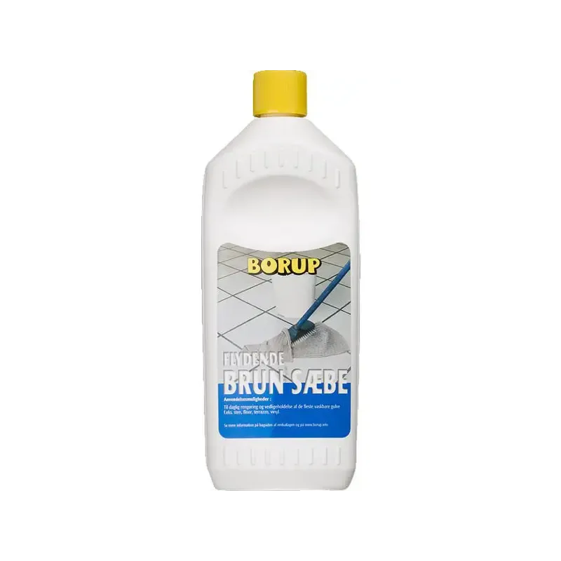 Borup Flydende Brun Sæbe 1lt