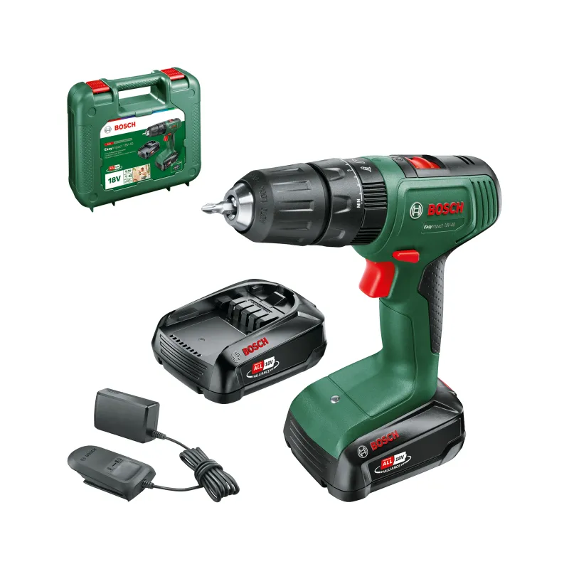 Bosch Akkuslagboremaskine Easy 18v 2x2 0ah 06039d8108