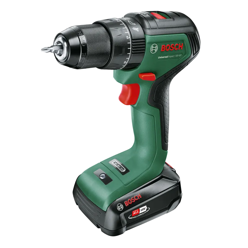 Bosch Akkuslagboremaskine Univ 18v-60   0ah 06039d7101