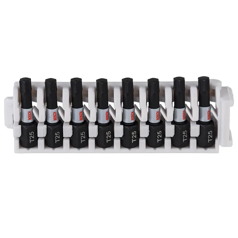 Bosch Bits Impact T25 25mm 8stk 2608522381