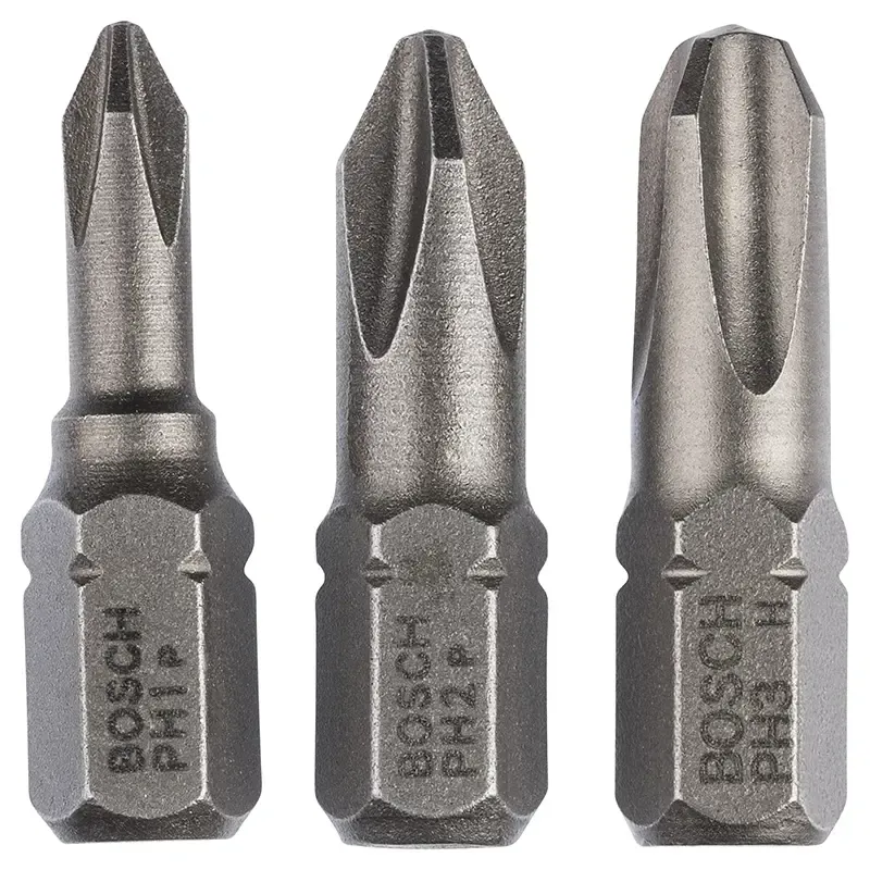 Bosch Bits Sæt Pz1     25mm Standard 3stk 2609255967