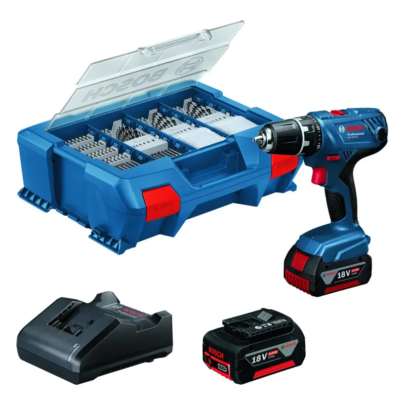 Bosch Bore--skruemaskine Gsr18v-21 2x4 82ac Lc 06019h100c