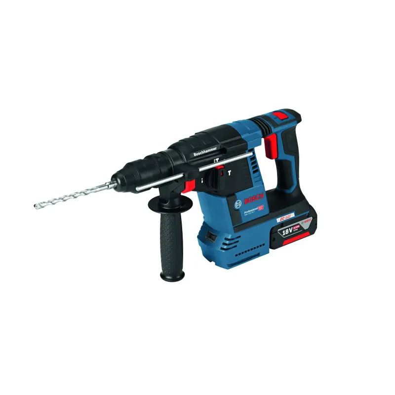 Bosch Borehammer Gbh 18v-26   2x5 5a Pc  -boxx 061191000f