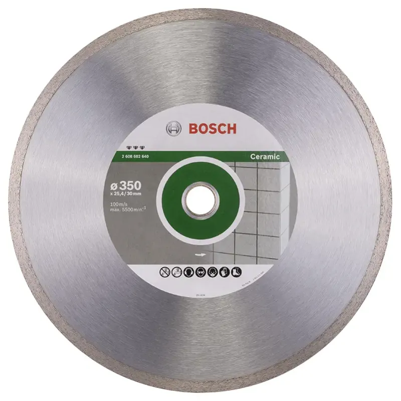 Bosch Diamantskive 350x30 25 4mm Best Ceramic 2608602640