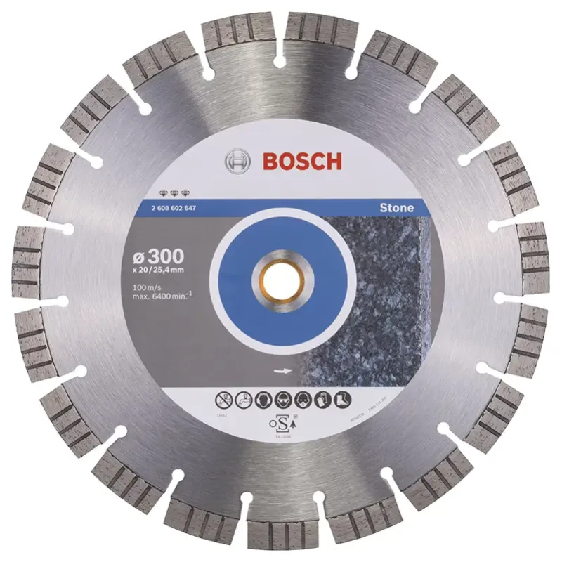 Bosch Diamantskive 300x25 4mm Best Stone 2608602647