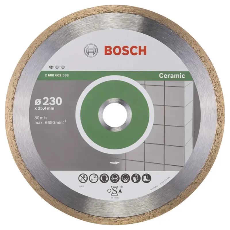 Bosch Diamantskive 230x25 4mm Prof Ceramic 2608602538