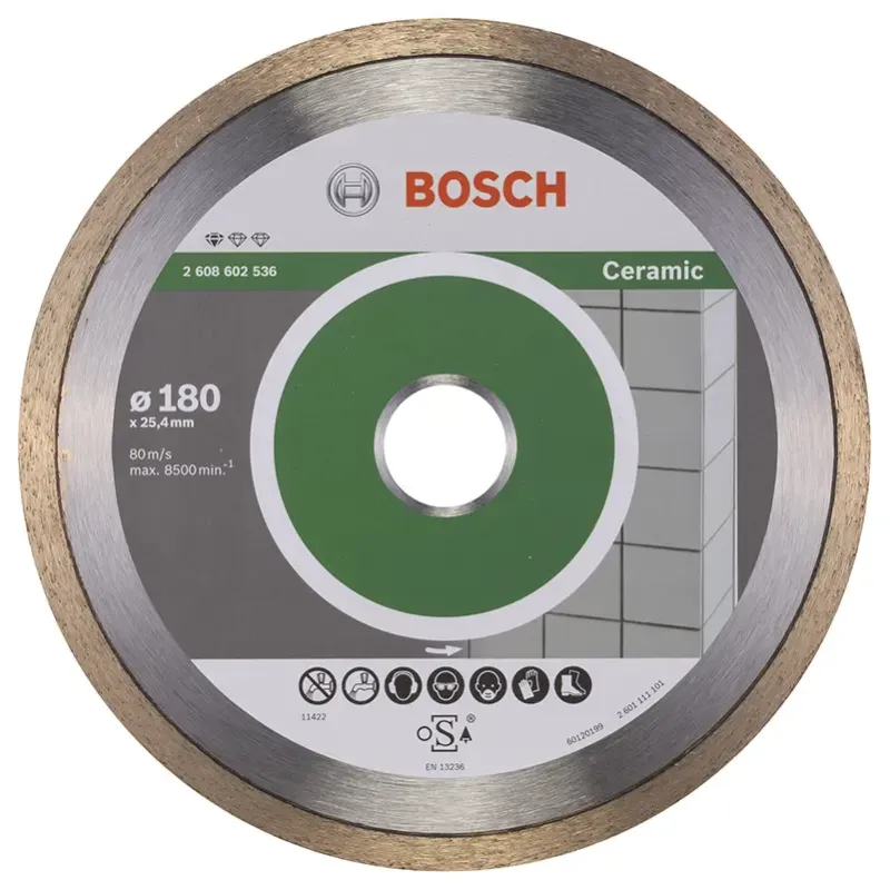 Bosch Diamantskive 180x25 4mm Prof Ceramic 2608602536