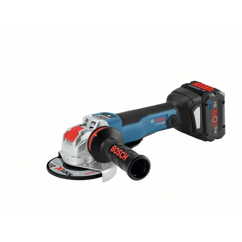 Bosch Gwx 18v-10 Psc Akku Vinkelsliber Med  -lock 06017b0800