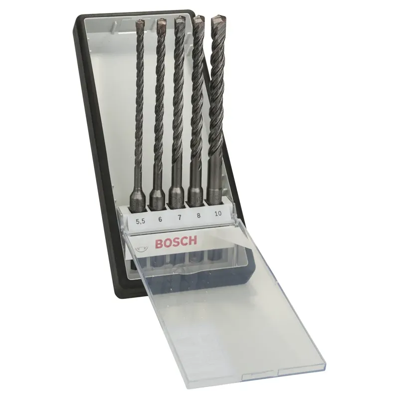 Bosch Hammerborsæt Sds  -  5stk    -10mm 2607019929