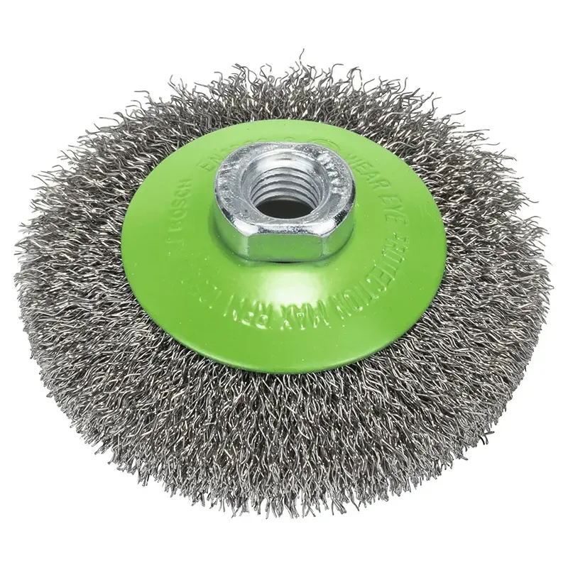 Bosch Konusbørste Bølget 100mm Inox M14 2608622108