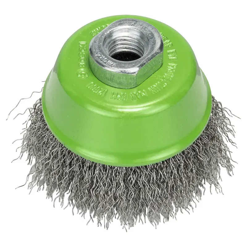 Bosch Kopbørste Bølget 75mm Inox M14 2608622102