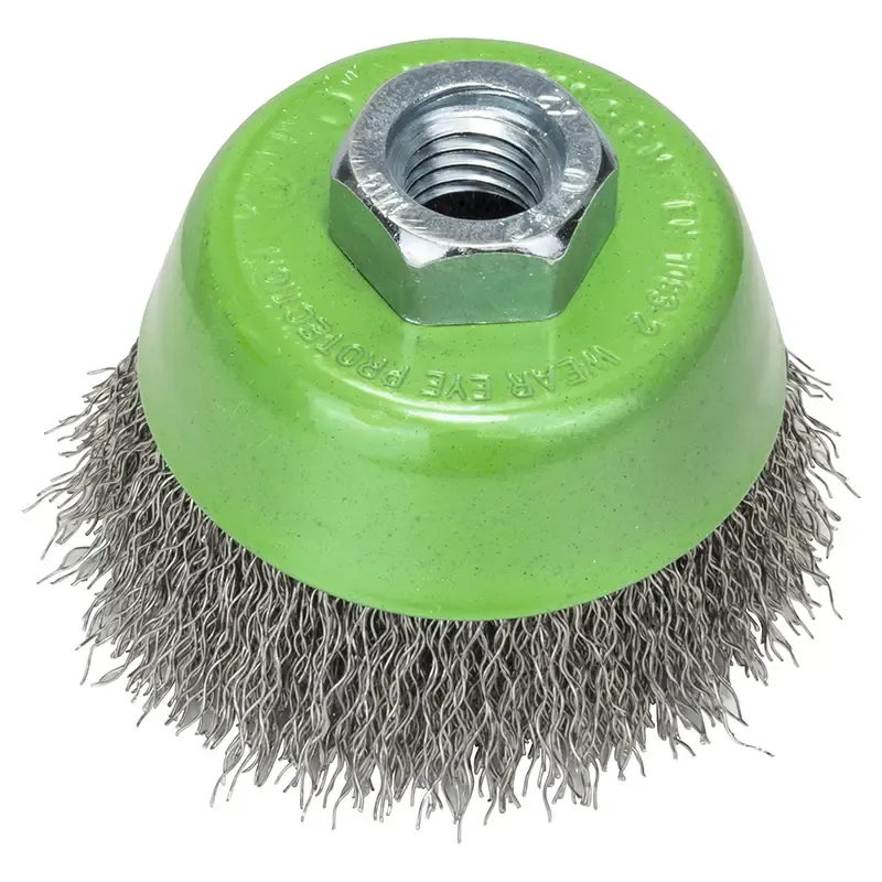 Bosch Kopbørste Bølget Rustfrit ø75mm M14 2609256501