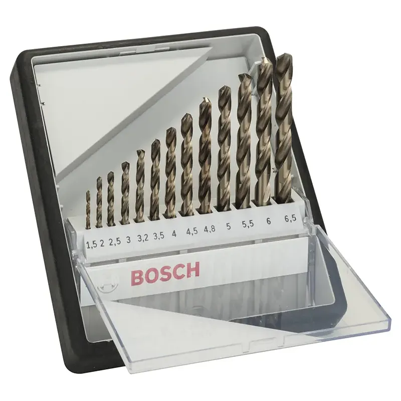 Bosch Metalboresæt Hss-co 13 Stk Robustline 2607019926