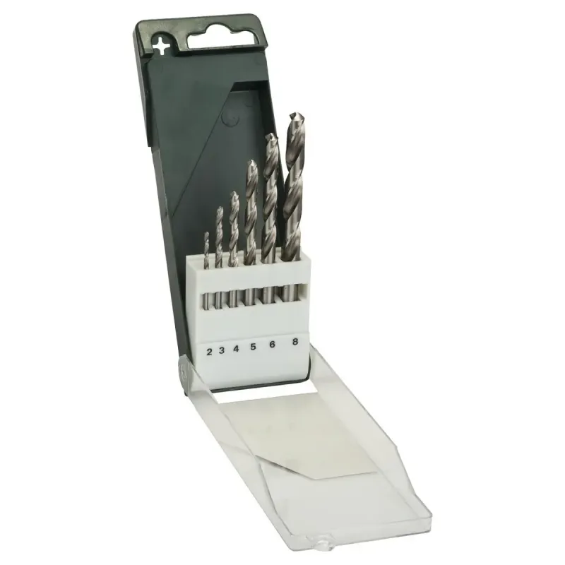 Bosch Metalborsæt Hss-  ø2-8mm 118gr   Stk 2609255060