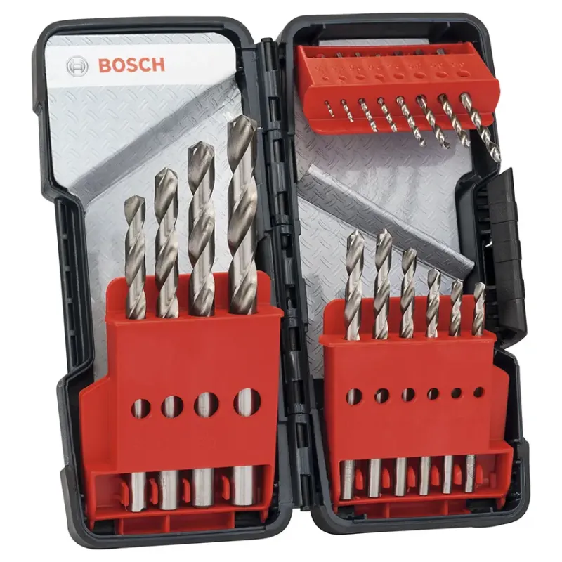 Bosch Metalborsæt Hss-  ø1-10mm 18 Stk 2607019578