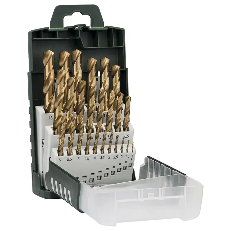 Bosch Metalborsæt Hss-tin  -13mm 25 Stk Gl 2609255136