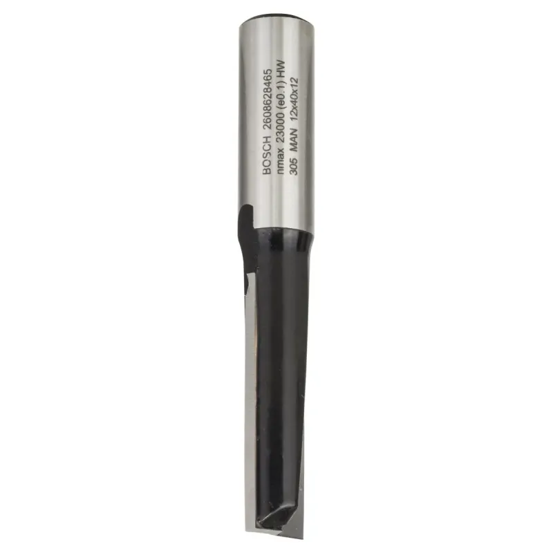 Bosch Notfræser Hm ø12 Al:40mm 12mm Skaft 2608628465