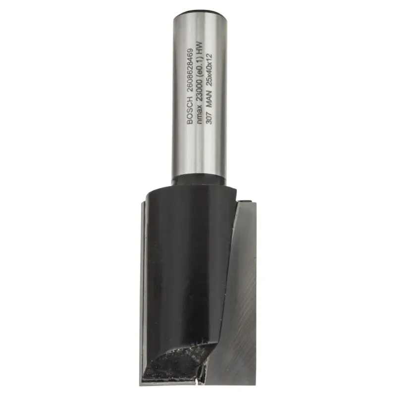 Bosch Notfræser Hm ø25 Al:40mm 12mm Skaft 2608628469