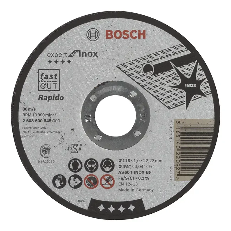 Bosch Rapido Skæreskive 115       Mm 2608600545