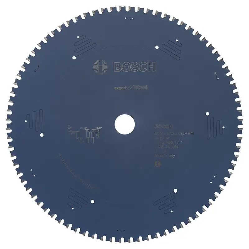 Bosch Rundsavsklinge Exp Steel 305x25 4mm 80t 2608643061