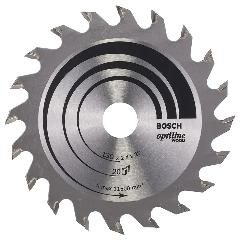 Bosch Rundsavsklinge Optiline 130x2 4x16 Mm 20 Tdr 2608640582