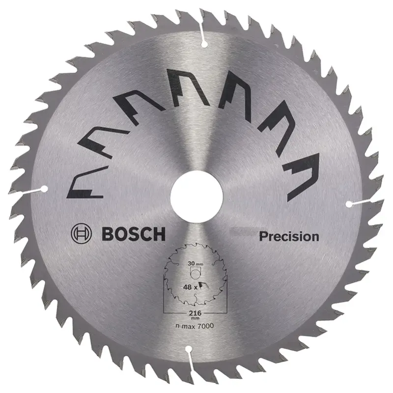 Bosch Rundsavsklinge Precision 216x2 5x30 Mm 48 Tdr 2609256936