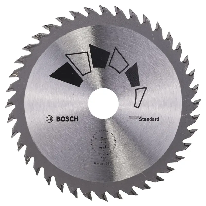 Bosch Rundsavsklinge Stand ø130x2 2x20 16mm T40 2609256803