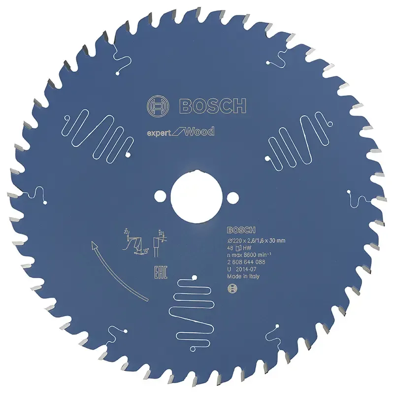 Bosch Rundsavsklinge 220x30x2 6mm 48t Exp Wood 2608644088