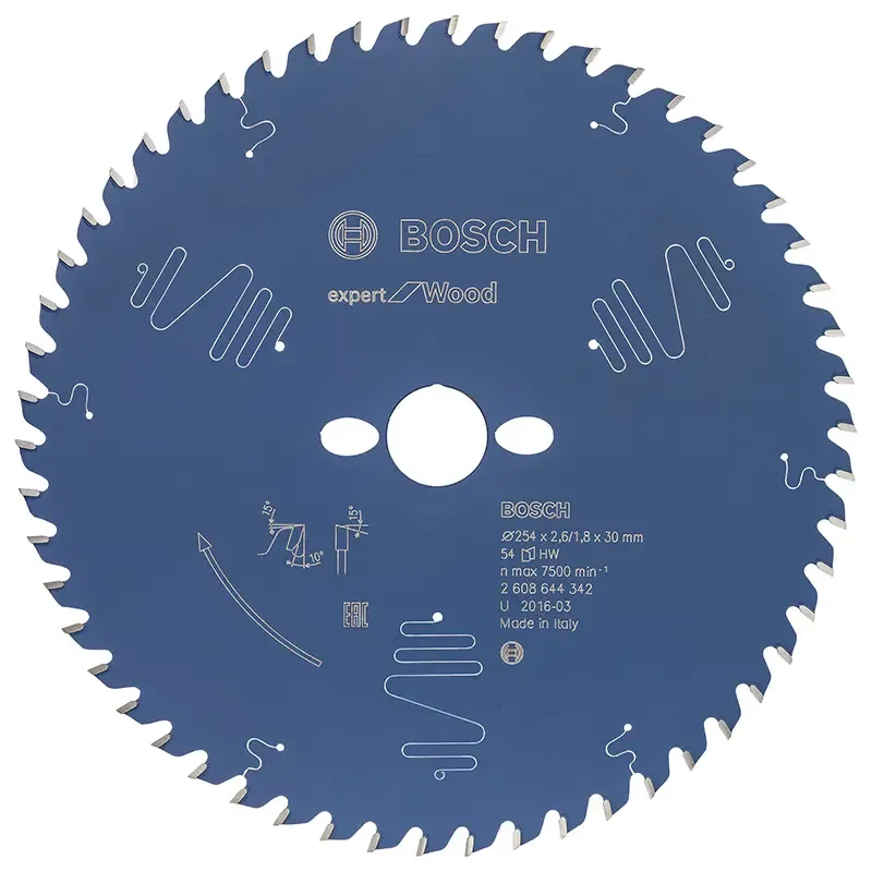 Bosch Rundsavsklinge 254x2 4x30mm 54t Exp Wood 2608644342