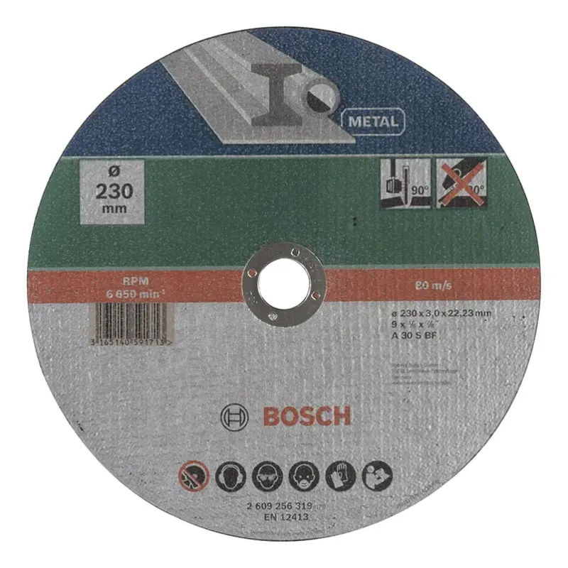 Bosch Skæreskive Metal 230x3 0mm Lige 2609256319