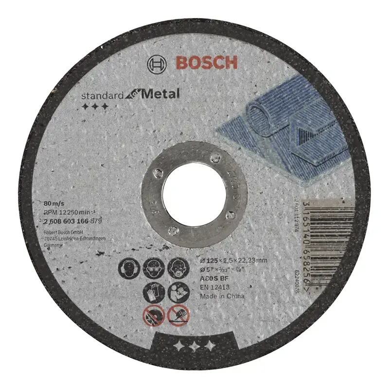Bosch Skæreskive Metal 125x2 5mm Std 2608603166