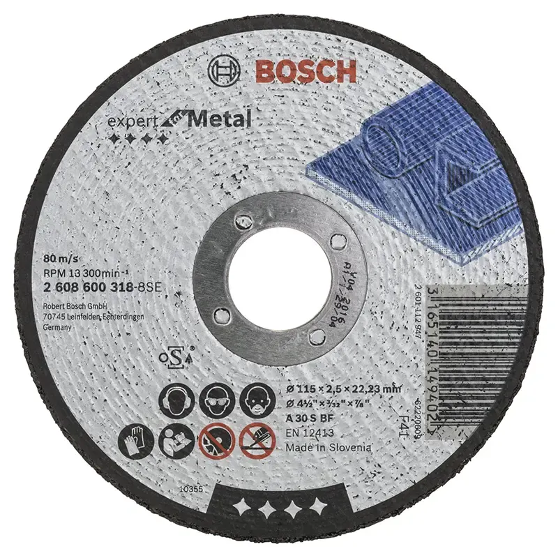 Bosch Skæreskive Metal 115x2 5mm 2608600318