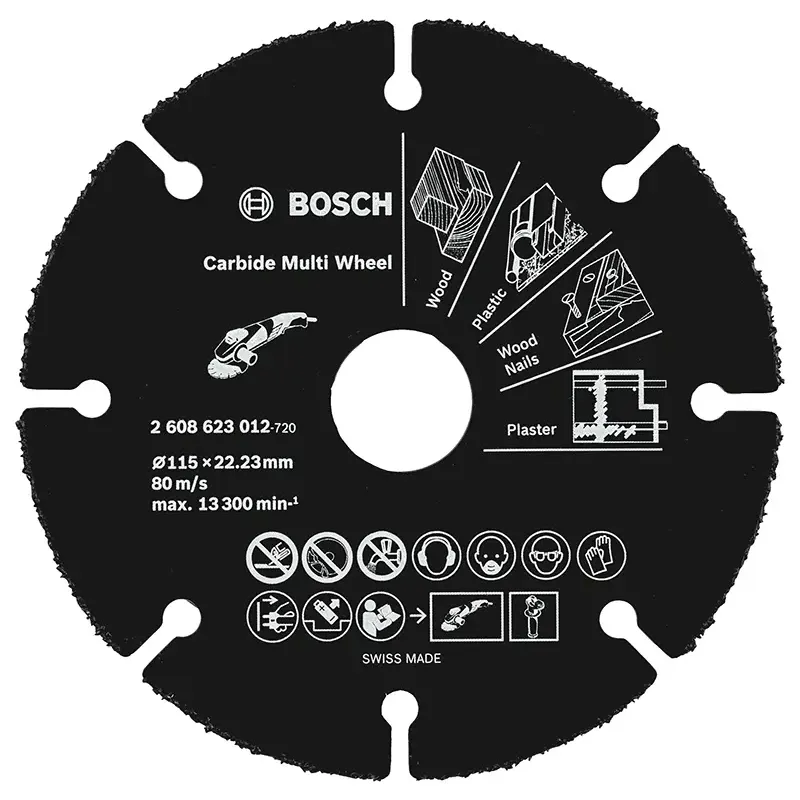 Bosch Skæreskive Multiwheel Hm 115x22 23mm 2608623012