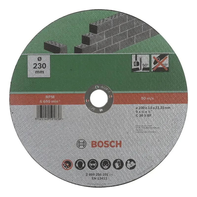 Bosch Skæreskive Sten 230x3 0mm Lige 2609256331