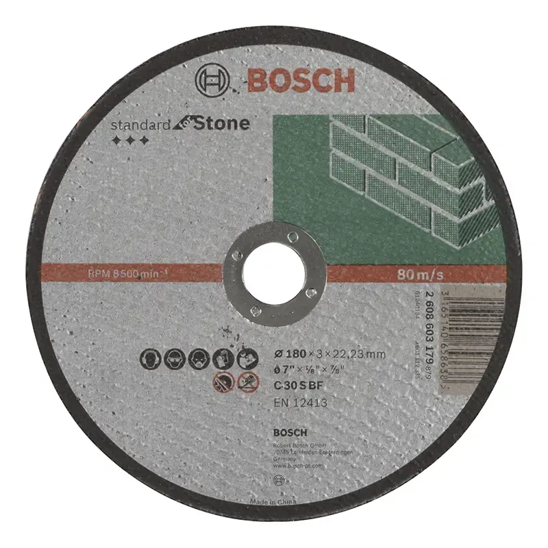 Bosch Skæreskive Sten 180x3mm Std 2608603179