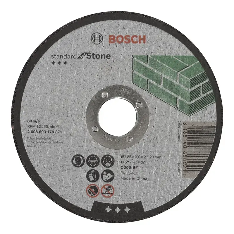 Bosch Skæreskive Sten 125x3mm Std 2608603178