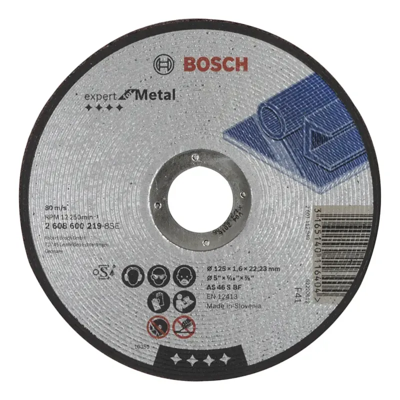 Bosch Skæreskive 125x1   Metal 2608600219