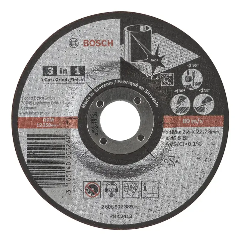 Bosch Skæreskive 125x2 5x22 23mm  -in-  2608602389