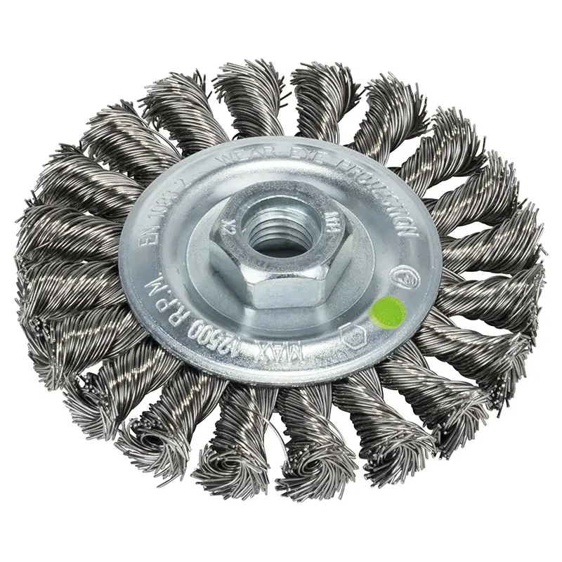 Bosch Skivebørste Flet Rustfrit ø100mm M14 2609256509
