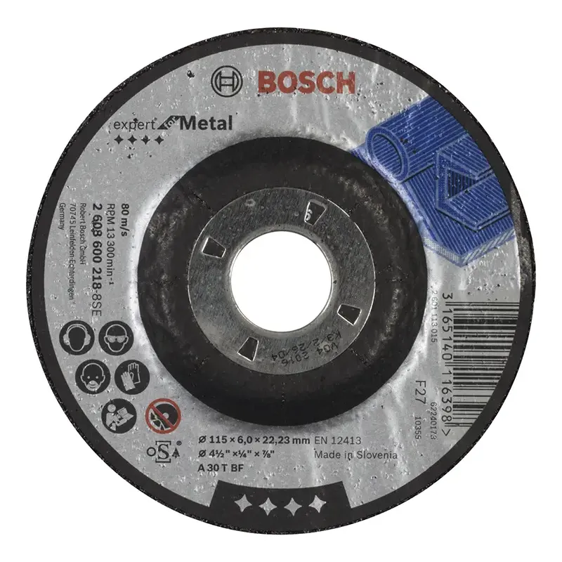 Bosch Skrubskive 115     Mm Metal 2608600218