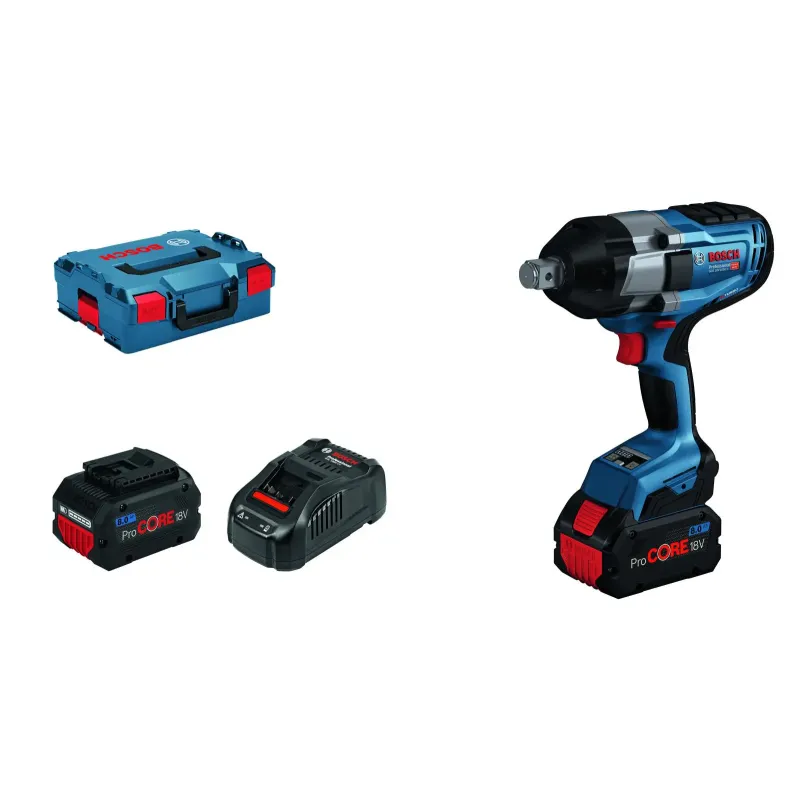 Bosch Slagnøgle Gds 18v-1050   2x8   Pc  -boxx 06019j8502